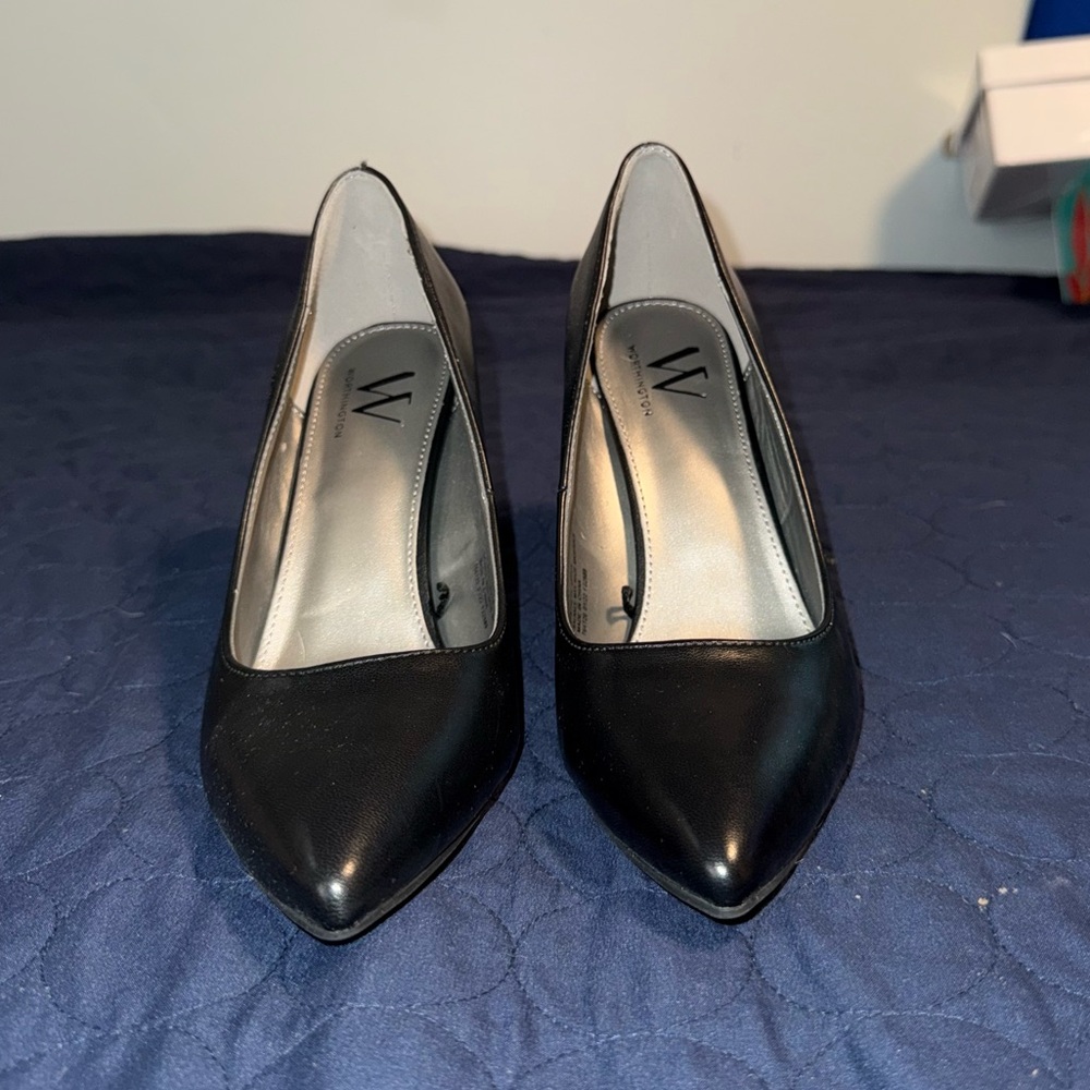 Worthington Black Patent Leather Heels
